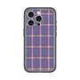 スリムプロテクションプレミアムケース［ Tartan Check - Purple ］