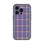 スリムプロテクションプレミアムケース［ Tartan Check - Purple ］