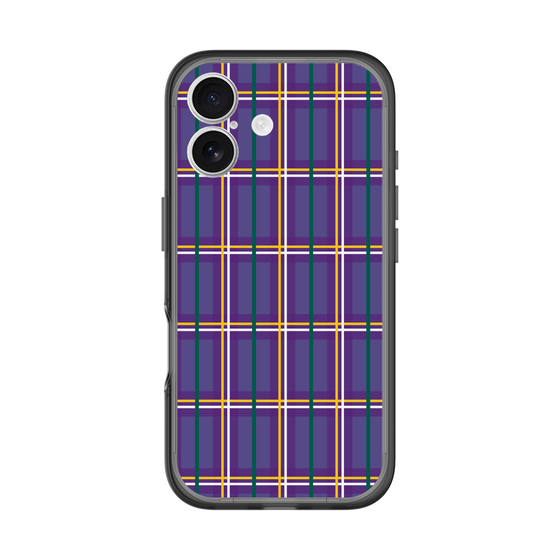 スリムプロテクションプレミアムケース［ Tartan Check - Purple ］