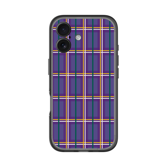 分離ケース［ Tartan Check - Purple ］