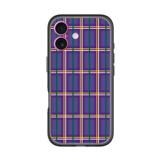 分離ケース［ Tartan Check - Purple ］