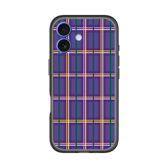 分離ケース［ Tartan Check - Purple ］