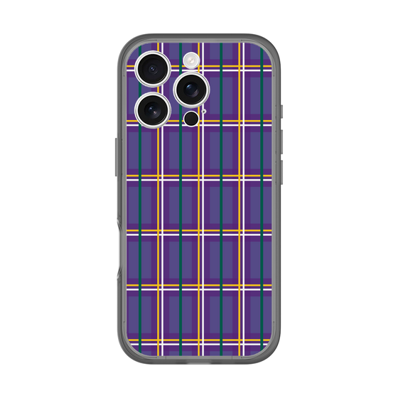 スリムプロテクションプレミアムケース［ Tartan Check - Purple ］