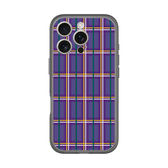 スリムプロテクションプレミアムケース［ Tartan Check - Purple ］