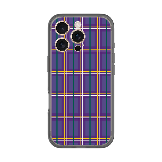 分離ケース［ Tartan Check - Purple ］