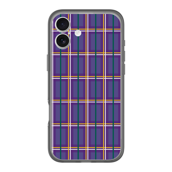 スリムプロテクションプレミアムケース［ Tartan Check - Purple ］