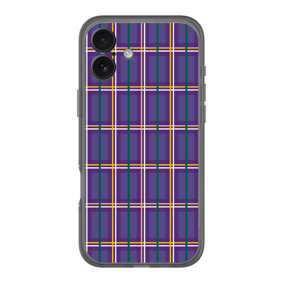 スリムプロテクションプレミアムケース［ Tartan Check - Purple ］