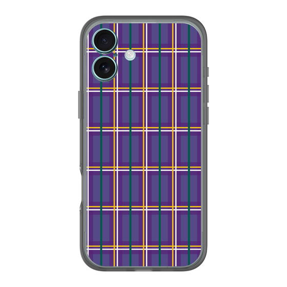 分離ケース［ Tartan Check - Purple ］