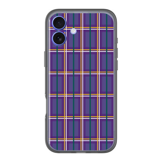 分離ケース［ Tartan Check - Purple ］