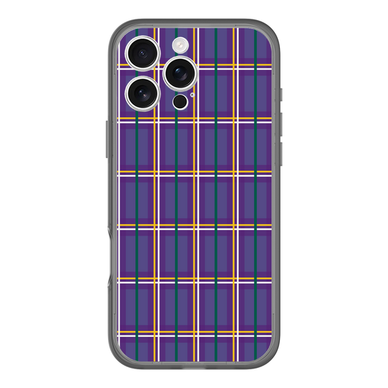 スリムプロテクションプレミアムケース［ Tartan Check - Purple ］