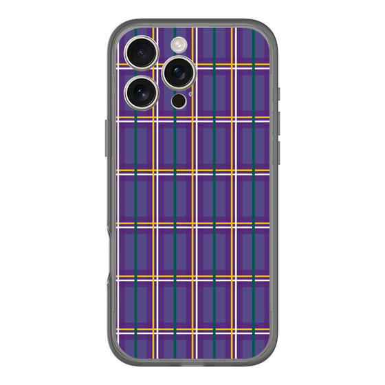 分離ケース［ Tartan Check - Purple ］