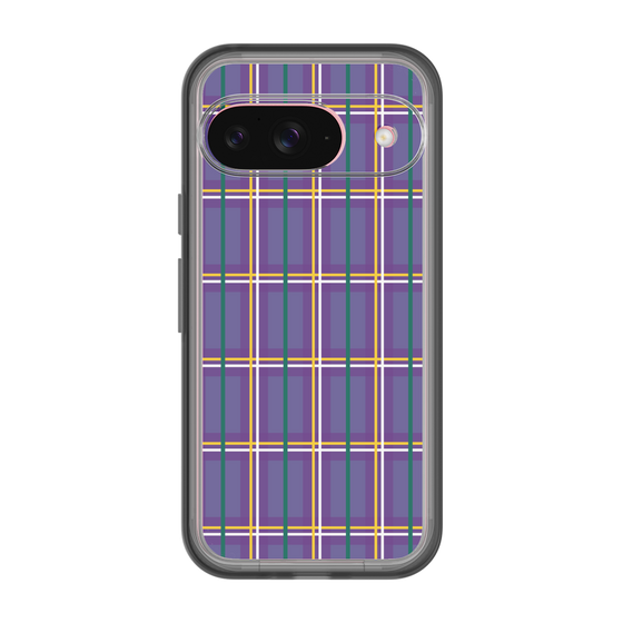 スリムプロテクションプレミアムケース［ Tartan Check - Purple ］