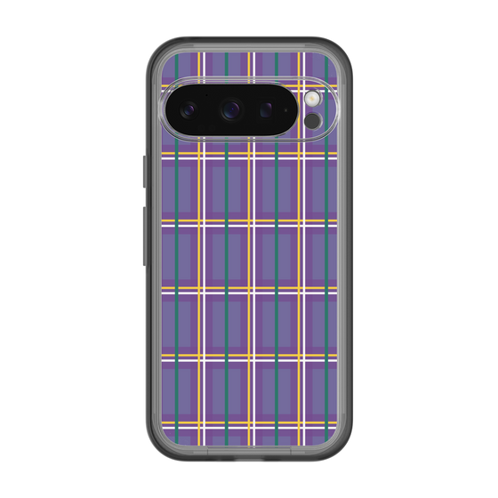 スリムプロテクションプレミアムケース［ Tartan Check - Purple ］