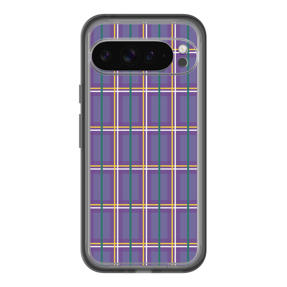 スリムプロテクションプレミアムケース［ Tartan Check - Purple ］