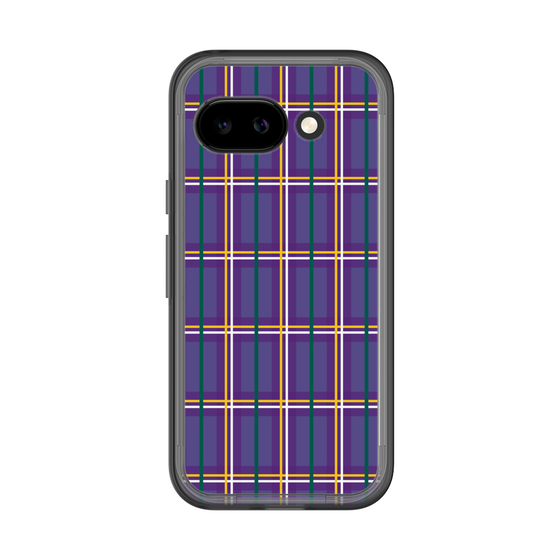 スリムプロテクションプレミアムケース［ Tartan Check - Purple ］