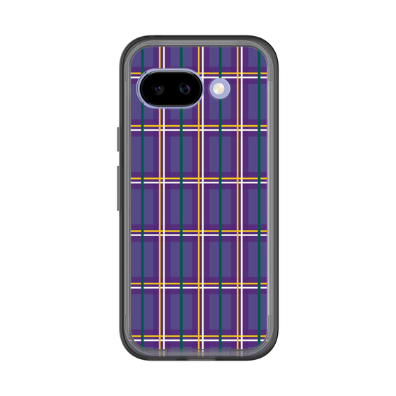 スリムプロテクションプレミアムケース［ Tartan Check - Purple ］