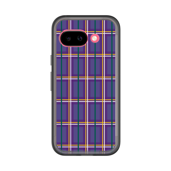 スリムプロテクションプレミアムケース［ Tartan Check - Purple ］
