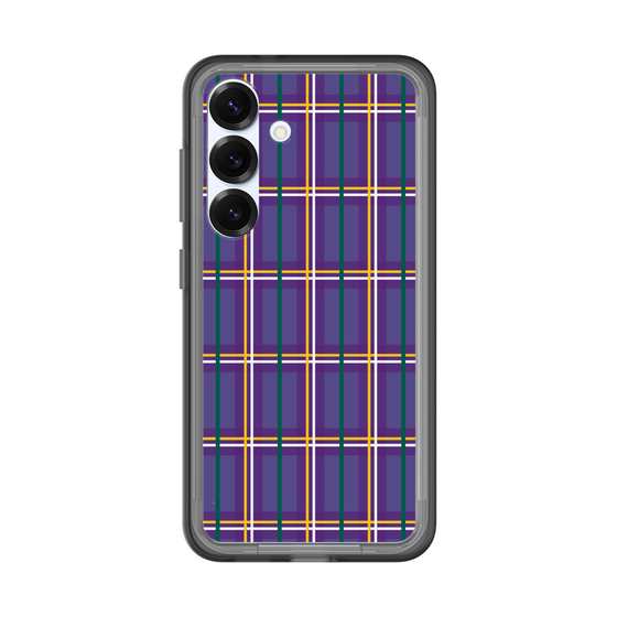 スリムプロテクションプレミアムケース［ Tartan Check - Purple ］