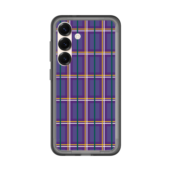 スリムプロテクションプレミアムケース［ Tartan Check - Purple ］