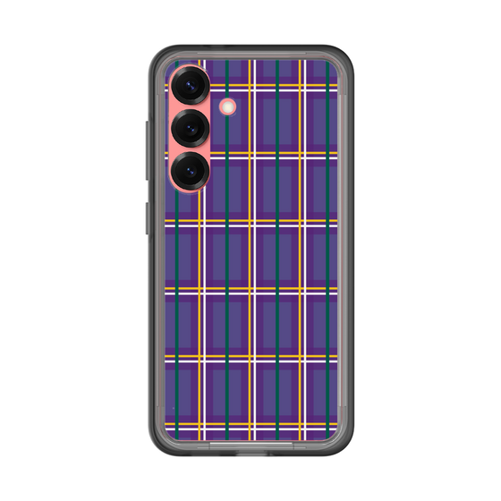 スリムプロテクションプレミアムケース［ Tartan Check - Purple ］