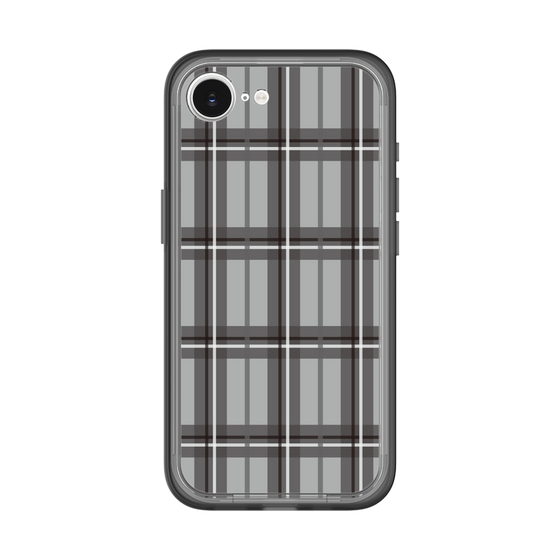 スリムプロテクションプレミアムケース［ Tartan Check - Gray ］