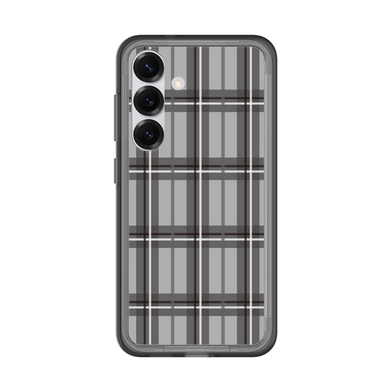 スリムプロテクションプレミアムケース［ Tartan Check - Gray ］