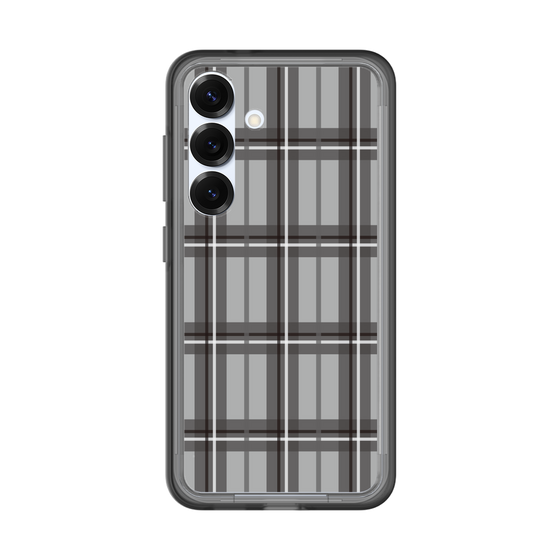 スリムプロテクションプレミアムケース［ Tartan Check - Gray ］