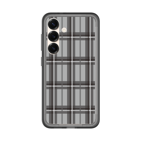 スリムプロテクションプレミアムケース［ Tartan Check - Gray ］
