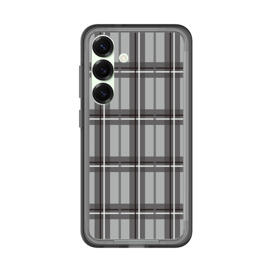 スリムプロテクションプレミアムケース［ Tartan Check - Gray ］