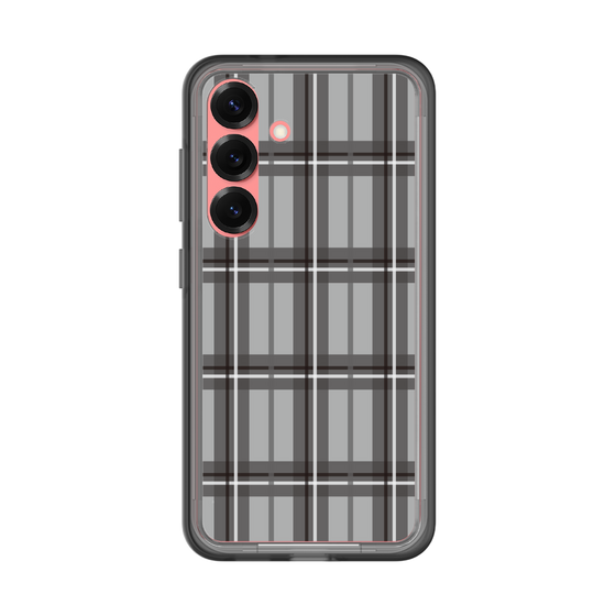 スリムプロテクションプレミアムケース［ Tartan Check - Gray ］