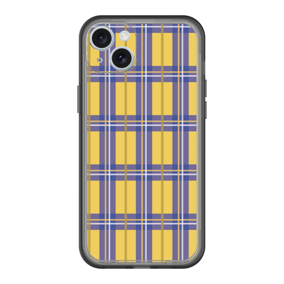 スリムプロテクションプレミアムケース［ Tartan Check - Yellow ］