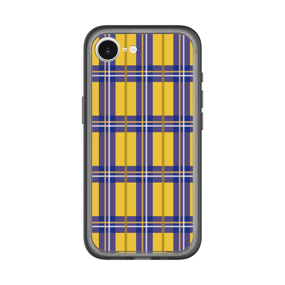 スリムプロテクションプレミアムケース［ Tartan Check - Yellow ］
