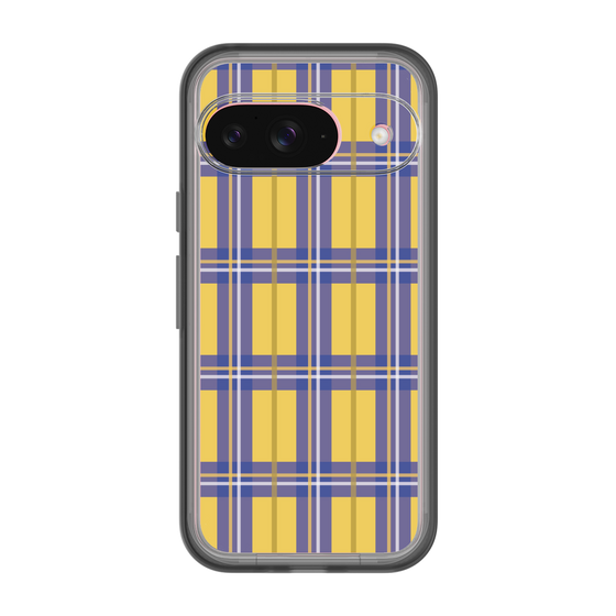 スリムプロテクションプレミアムケース［ Tartan Check - Yellow ］