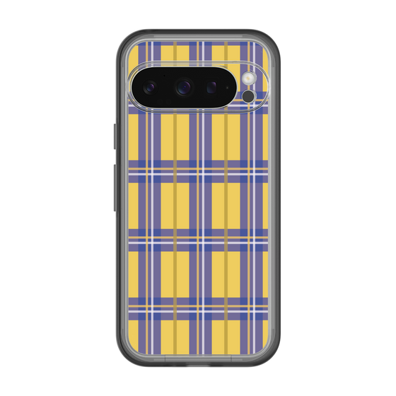 スリムプロテクションプレミアムケース［ Tartan Check - Yellow ］