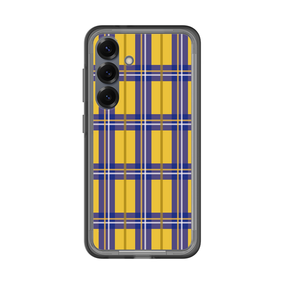 スリムプロテクションプレミアムケース［ Tartan Check - Yellow ］