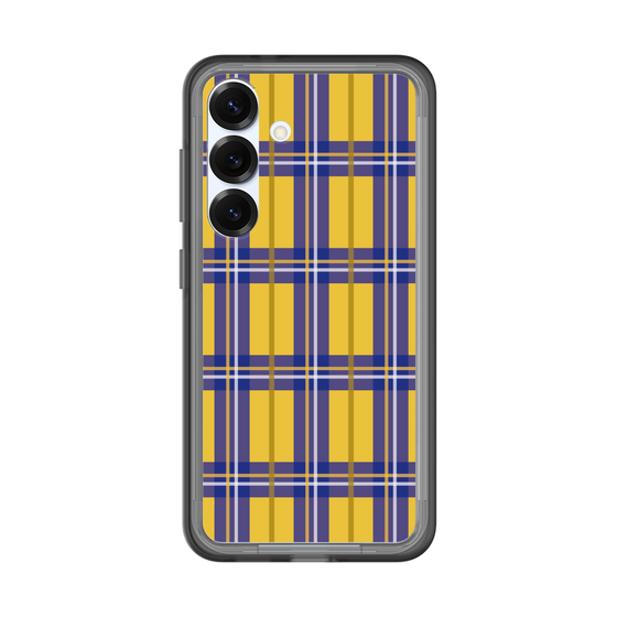 スリムプロテクションプレミアムケース［ Tartan Check - Yellow ］