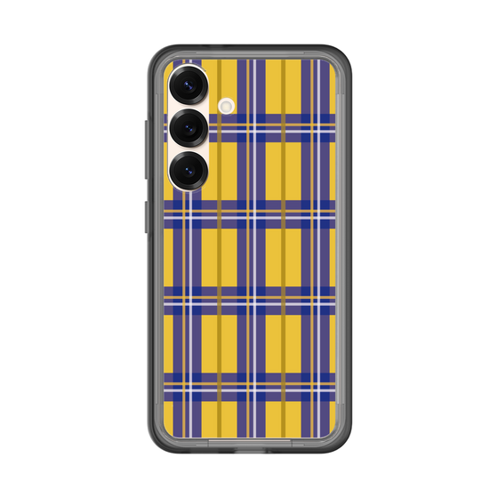 スリムプロテクションプレミアムケース［ Tartan Check - Yellow ］