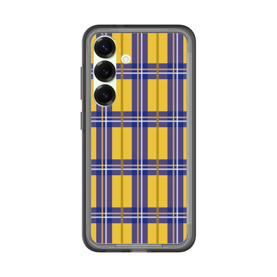 スリムプロテクションプレミアムケース［ Tartan Check - Yellow ］