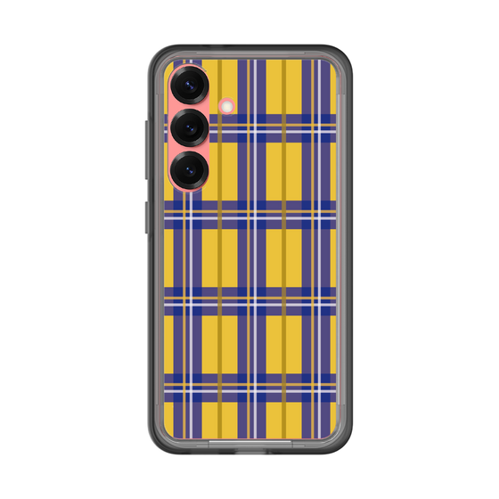 スリムプロテクションプレミアムケース［ Tartan Check - Yellow ］