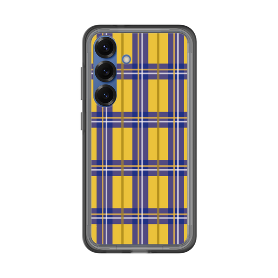 スリムプロテクションプレミアムケース［ Tartan Check - Yellow ］