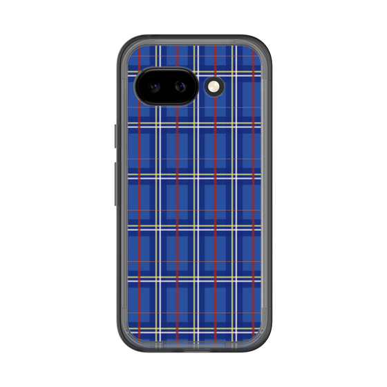 スリムプロテクションプレミアムケース［ Tartan Check - Blue ］