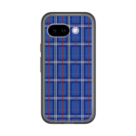 スリムプロテクションプレミアムケース［ Tartan Check - Blue ］