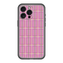スリムプロテクションプレミアムケース［ Tartan Check - Pink ］