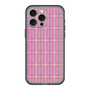 スリムプロテクションプレミアムケース［ Tartan Check - Pink ］