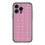 スリムプロテクションプレミアムケース［ Tartan Check - Pink ］