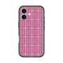 スリムプロテクションプレミアムケース［ Tartan Check - Pink ］