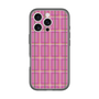 スリムプロテクションプレミアムケース［ Tartan Check - Pink ］