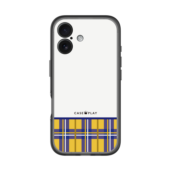 分離ケース［ CASEPLAY Tartan Check - Yellow ］