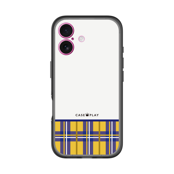 分離ケース［ CASEPLAY Tartan Check - Yellow ］