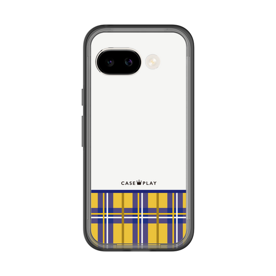 スリムプロテクションプレミアムケース［ CASEPLAY Tartan Check - Yellow ］